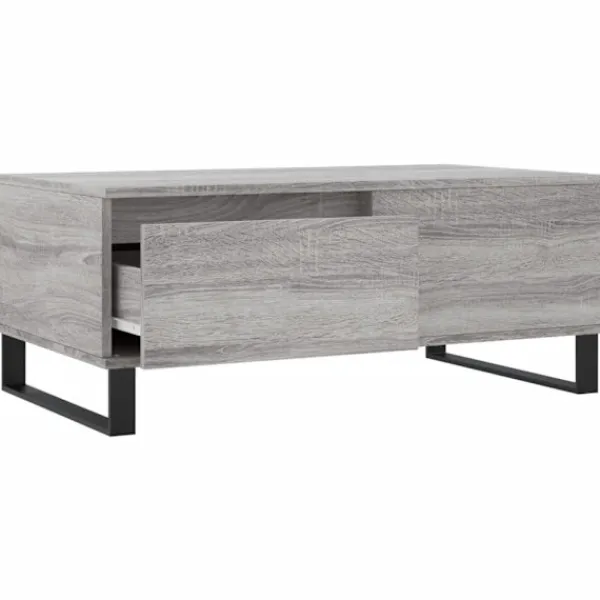 vidaXL Soffbord>Soffbord sonoma 90x50x36,5 cm konstruerat trä
