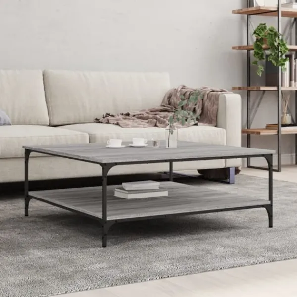 vidaXL Soffbord>Soffbord sonoma 100x100x40 cm konstruerat trä