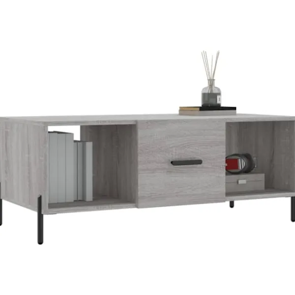 vidaXL Soffbord>Soffbord sonoma 102x50x40 cm konstruerat trä