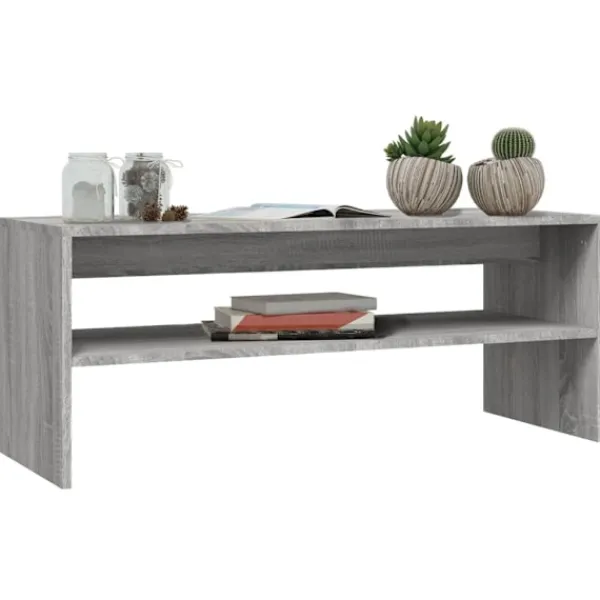 vidaXL Soffbord>Soffbord sonoma 100x40x40 cm konstruerat trä