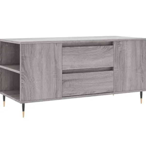vidaXL Soffbord>Soffbord sonoma 102x44,5x50 cm konstruerat trä