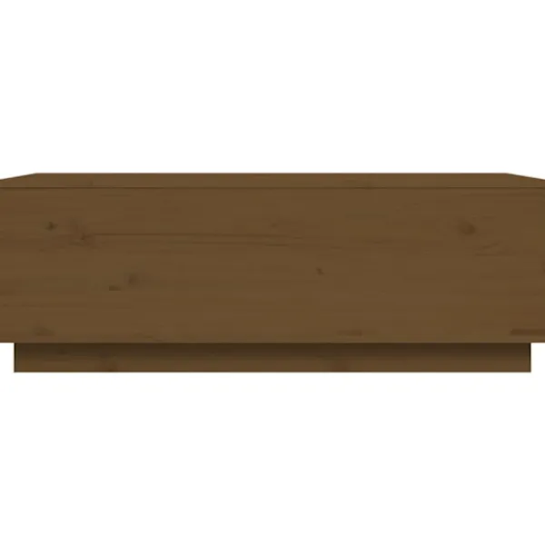 vidaXL Soffbord>Soffbord honungs 100x50x35 cm massiv furu