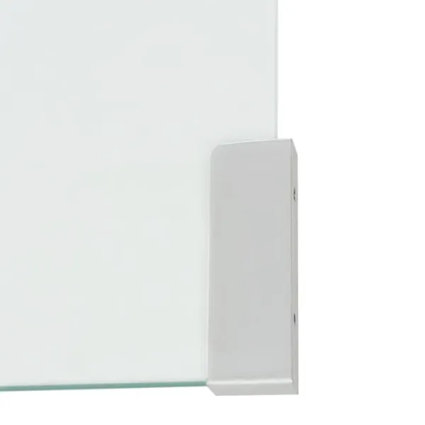 vidaXL Soffbord>Soffbord härdat klarglas 100x48x33 cm