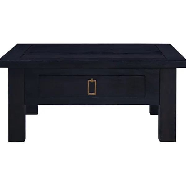 vidaXL Soffbord>Soffbord ljus 68x68x30 cm massiv mahogny