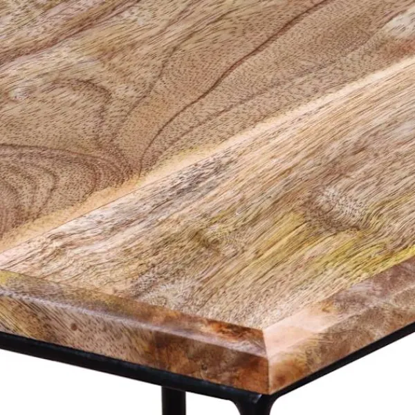 vidaXL Soffbord>Soffbord massivt mangoträ 56x48x40 cm