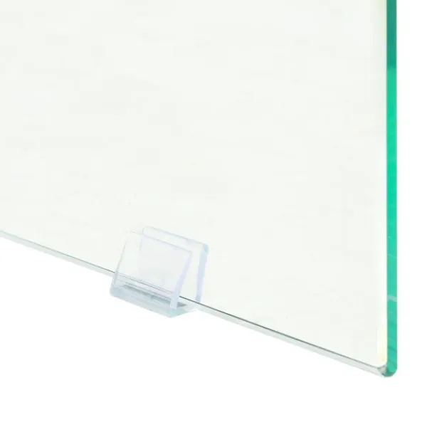 vidaXL Soffbord>Soffbord MDF och glas 110x55x40 cm ekfärgat