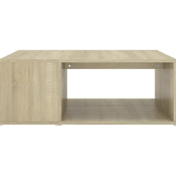 vidaXL Soffbord>Soffbord sonoma-ek 90x67x33 cm konstruerat trä