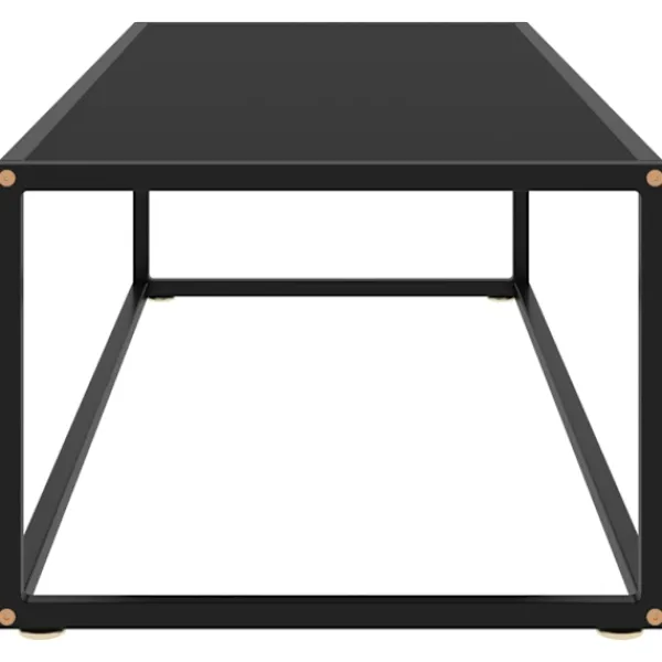vidaXL Soffbord>Soffbord med glas 120x50x35 cm