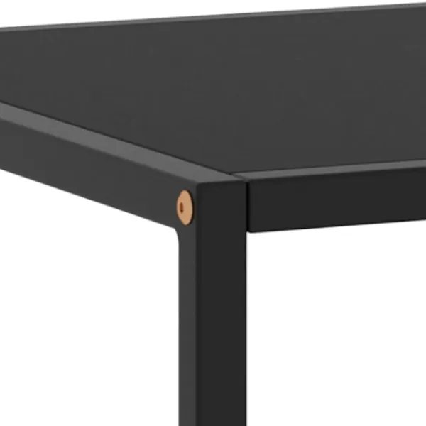 vidaXL Soffbord>Soffbord med glas 120x50x35 cm