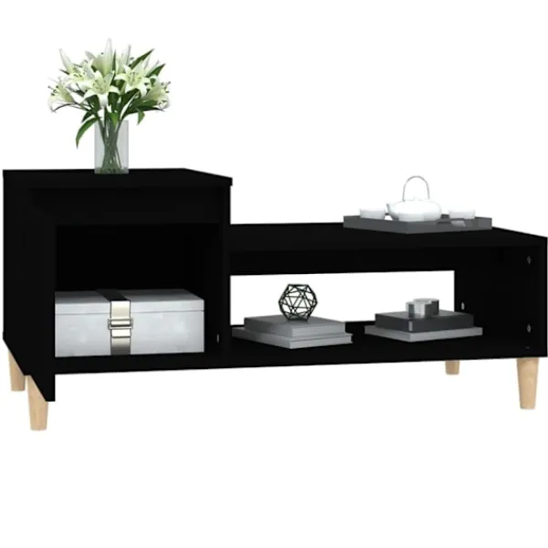 vidaXL Tv-Bänkar>Soffbord 100x50x45 cm konstruerat trä