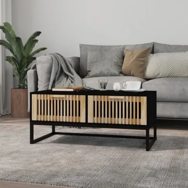 vidaXL Sideboards>Soffbord 80x40x35 cm konstruerat trä och järn