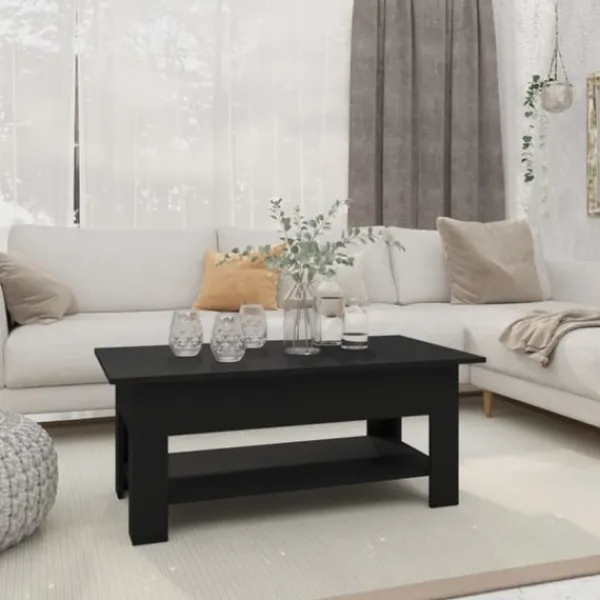 vidaXL Soffbord>Soffbord 102x55x42 cm konstruerat trä