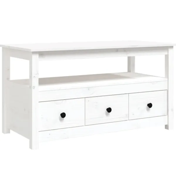 vidaXL Soffbord>Soffbord 102x49x55 cm massiv furu