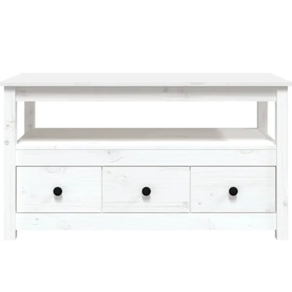 vidaXL Soffbord>Soffbord 102x49x55 cm massiv furu