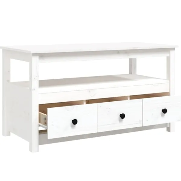 vidaXL Soffbord>Soffbord 102x49x55 cm massiv furu