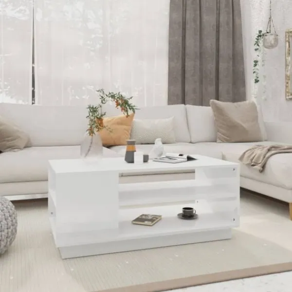 vidaXL Soffbord>Soffbord 102x55x43 cm konstruerat trä