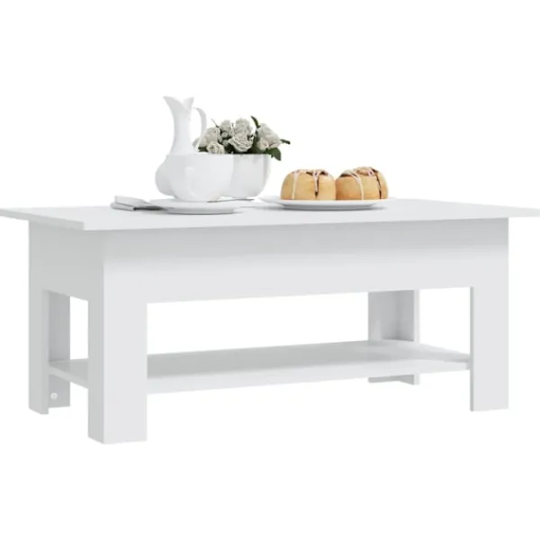 vidaXL Soffbord>Soffbord 102x55x42 cm konstruerat trä