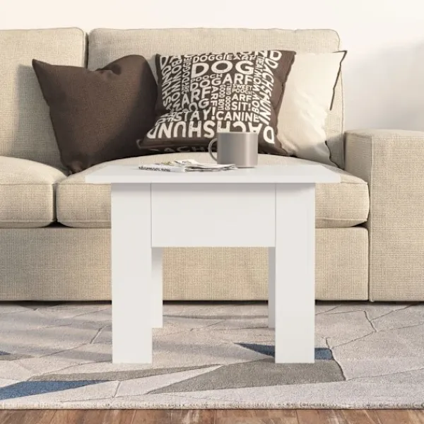 vidaXL Soffbord>Soffbord 55x55x42 cm konstruerat trä