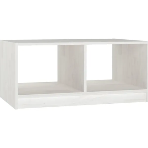 vidaXL Soffbord>Soffbord 75x50x33,5 cm massiv furu