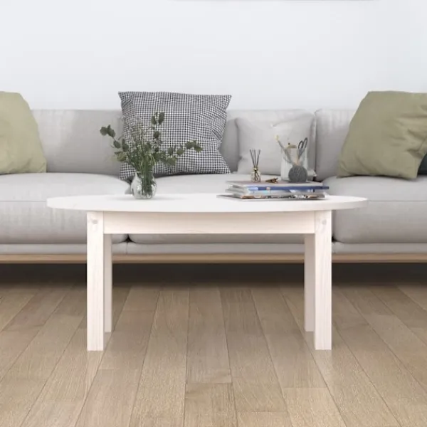 vidaXL Soffbord>Soffbord 80x40x35 cm massiv furu