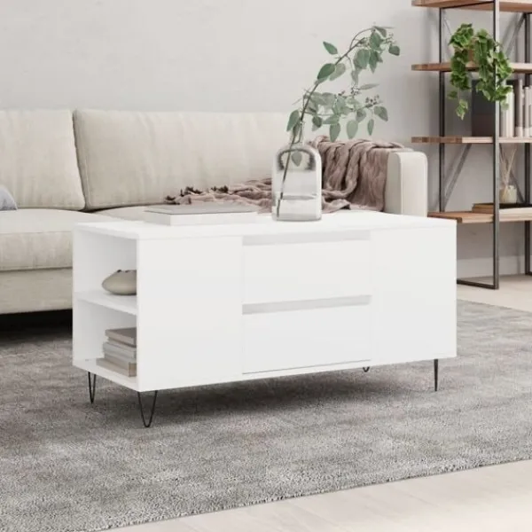 vidaXL Soffbord>Soffbord 102x44,5x50 cm konstruerat trä