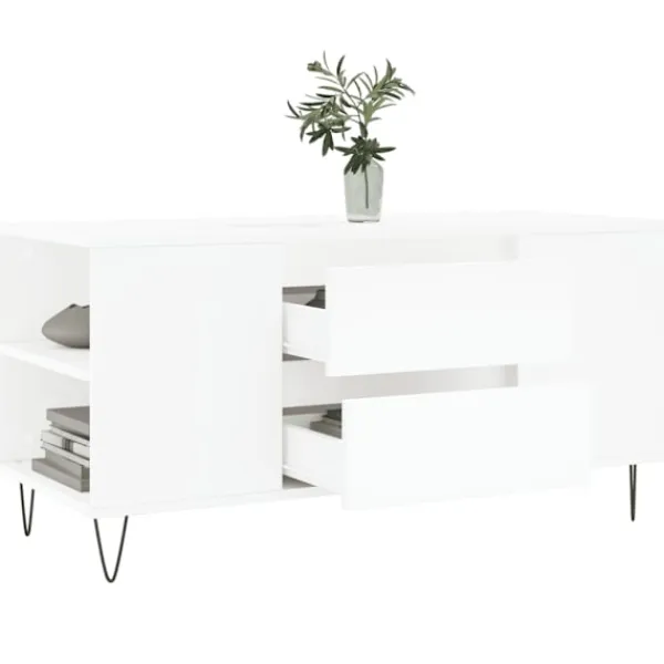 vidaXL Soffbord>Soffbord 102x44,5x50 cm konstruerat trä
