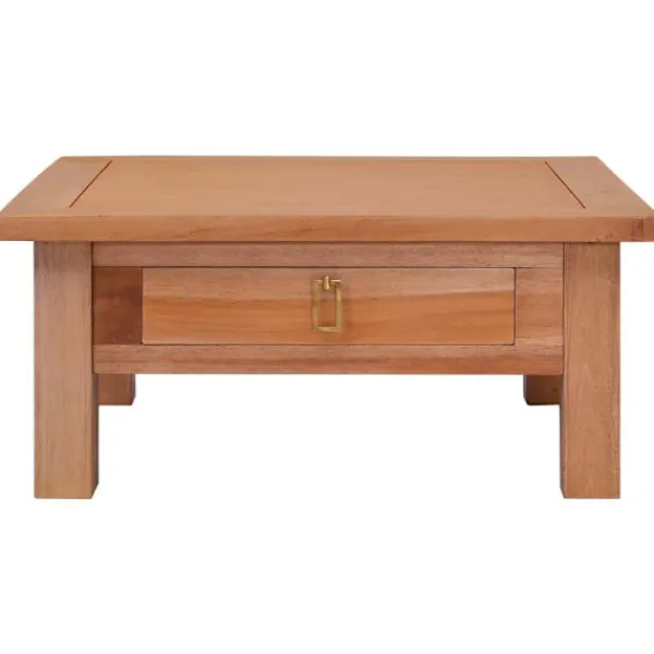 vidaXL Soffbord>Soffbord 68x68x30 cm massiv mahogny