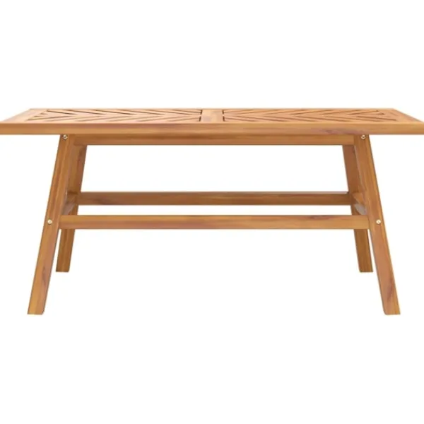 vidaXL Soffbord>Soffbord 100x50x45 cm massivt akaciaträ