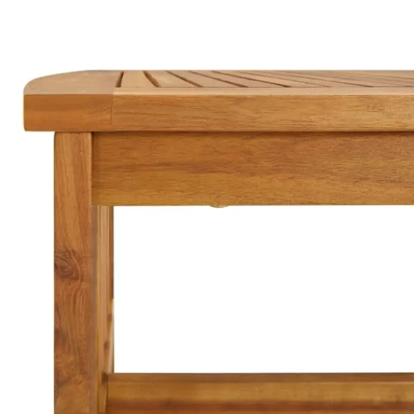 vidaXL Balkongmöbler>Soffbord 102x50x43 cm massivt akaciaträ