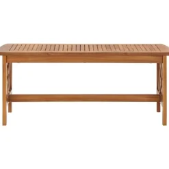vidaXL Soffbord>Soffbord 102x50x43 cm massivt akaciaträ