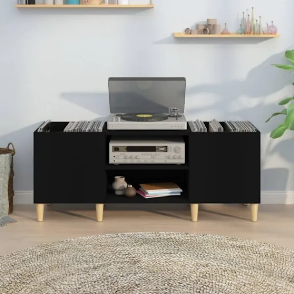 vidaXL Tv-Bänkar>Stereobänk 121x38x48 cm konstruerat trä