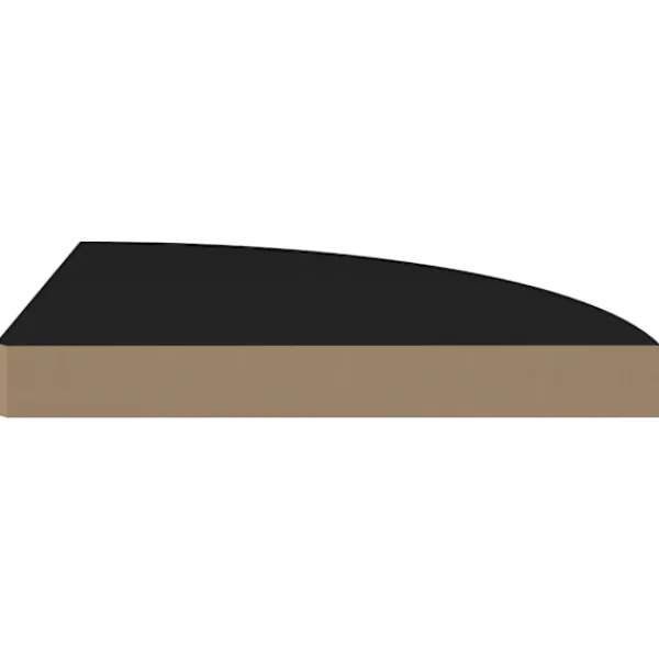 vidaXL Hyllor>Svävande hörnhyllor 4 st 35x35x3,8 cm MDF