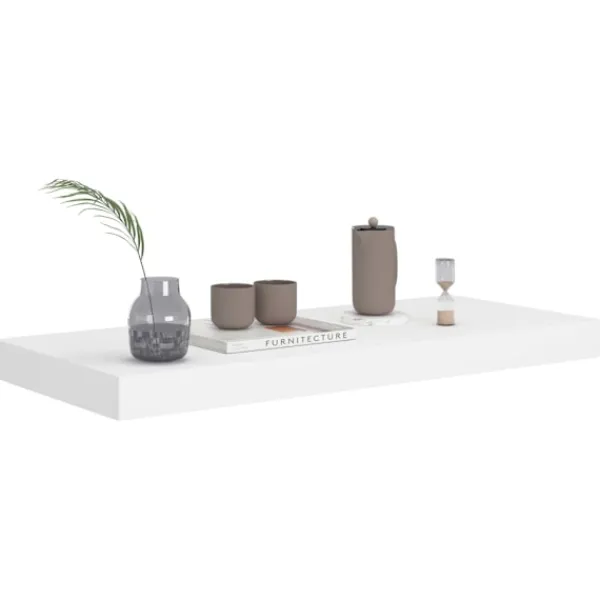 vidaXL Hyllor>Svävande vägghyllor 2 st 60x23,5x3,8 cm MDF