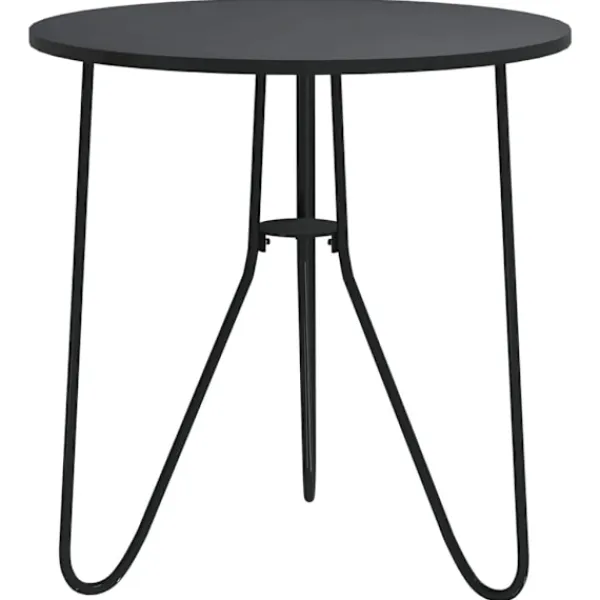 vidaXL Småbord>Tebord 48 cm MDF och järn