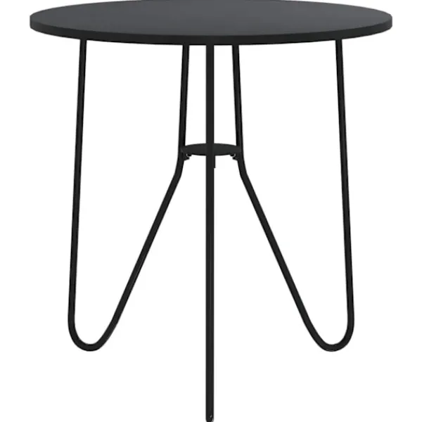 vidaXL Småbord>Tebord 48 cm MDF och järn