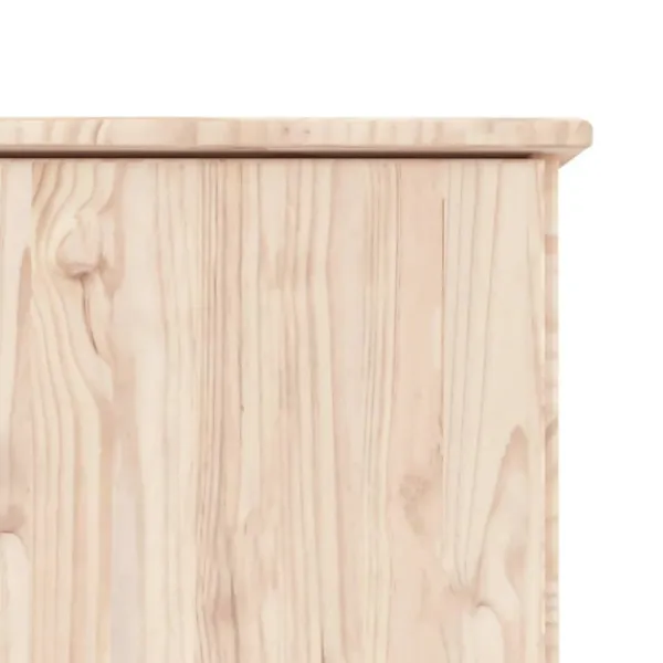 vidaXL Tv-Bänkar>Tv-bänk ALTA 112x35x41 cm massiv furu