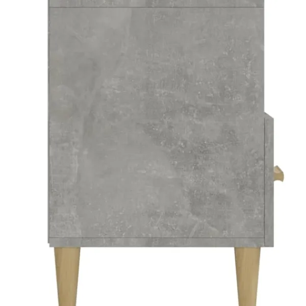 vidaXL Tv-Bänkar>Tv-bänk betong 102x36x50 cm konstruerat trä