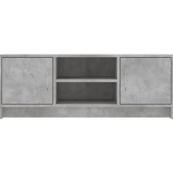 vidaXL Tv-Bänkar>Tv-bänk betong 102x30x37,5 cm konstruerat trä