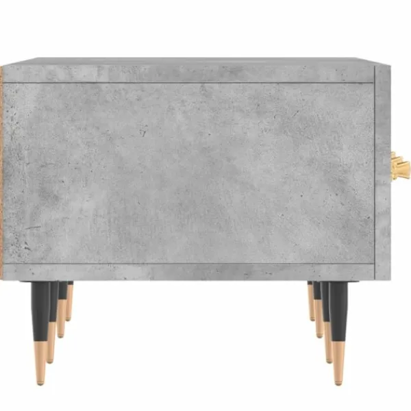 vidaXL Tv-Bänkar>Tv-bänk betong 150x36x30 cm konstruerat trä