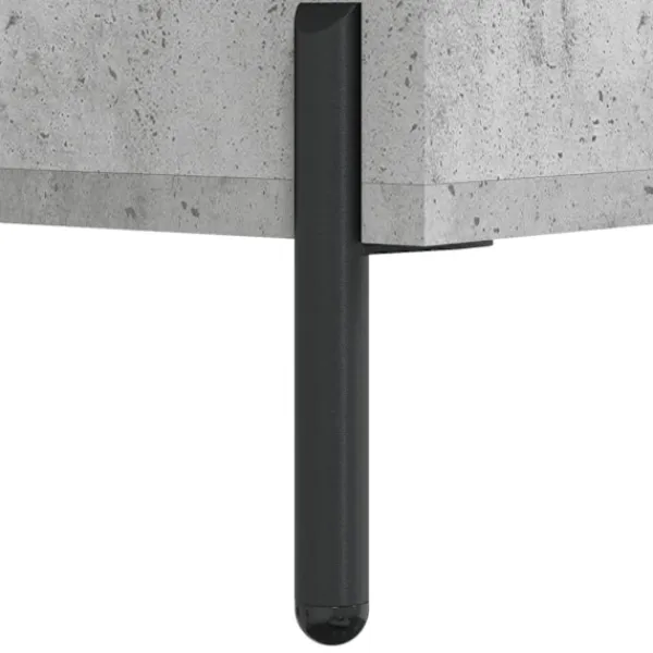 vidaXL Tv-Bänkar>Tv-bänk betong 102x36x50 cm konstruerat trä