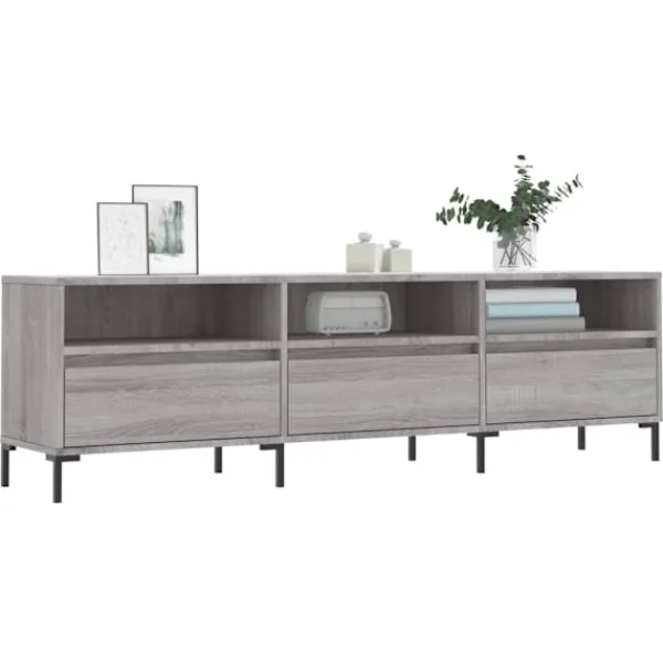 vidaXL Tv-Bänkar>Tv-bänk sonoma 150x30x44,5 cm konstruerat trä
