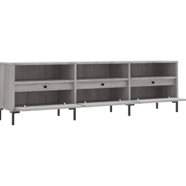 vidaXL Tv-Bänkar>Tv-bänk sonoma 150x30x44,5 cm konstruerat trä