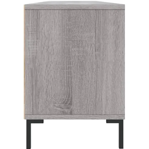 vidaXL Tv-Bänkar>Tv-bänk sonoma 150x30x44,5 cm konstruerat trä