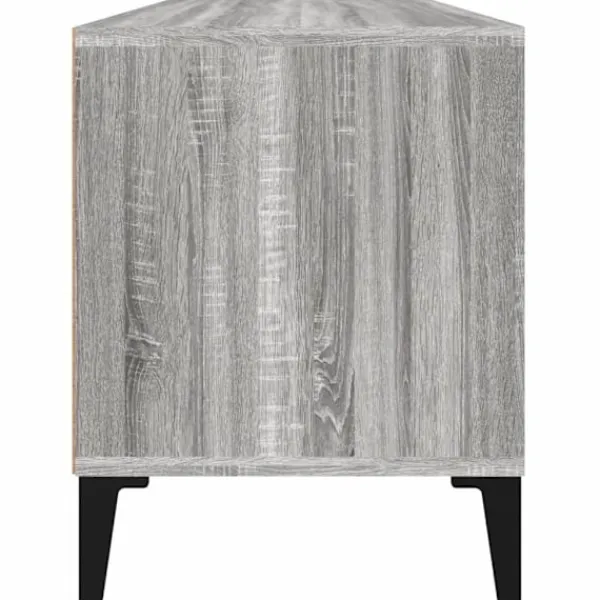 vidaXL Tv-Bänkar>Tv-bänk sonoma 100x34,5x44,5 cm konstruerat trä