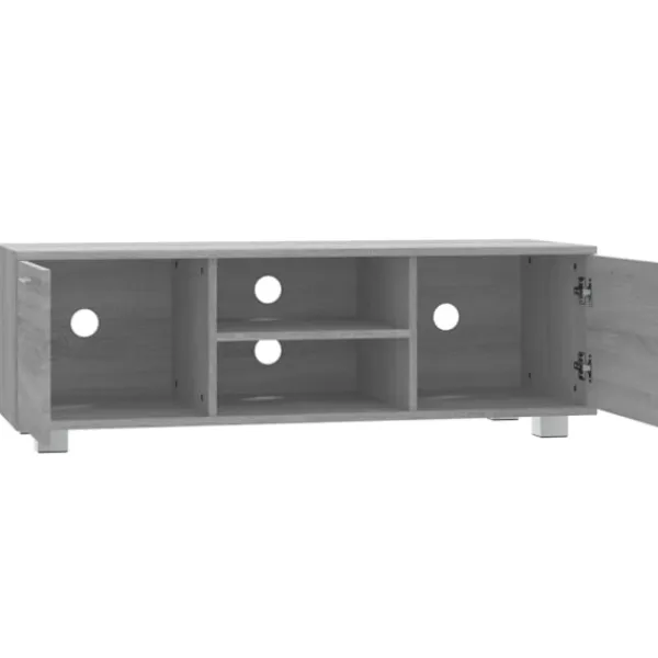 vidaXL Tv-Bänkar>Tv-bänk sonoma 120x40,5x35 cm konstruerat trä