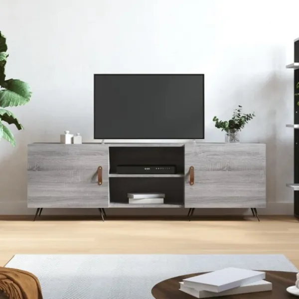 vidaXL Tv-Bänkar>Tv-bänk sonoma 150x30x50 cm konstruerat trä