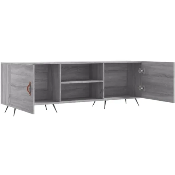 vidaXL Tv-Bänkar>Tv-bänk sonoma 150x30x50 cm konstruerat trä