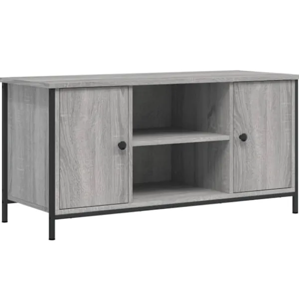vidaXL Tv-Bänkar>Tv-bänk sonoma 100x40x50 cm konstruerat trä