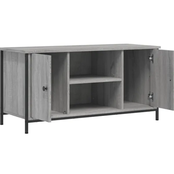 vidaXL Tv-Bänkar>Tv-bänk sonoma 100x40x50 cm konstruerat trä