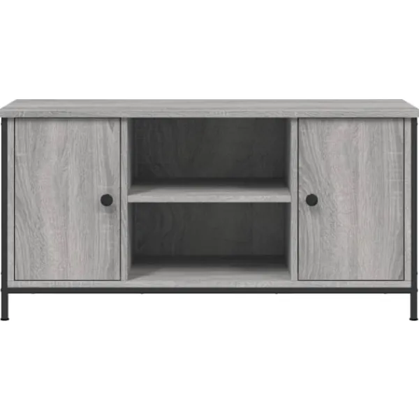 vidaXL Tv-Bänkar>Tv-bänk sonoma 100x40x50 cm konstruerat trä